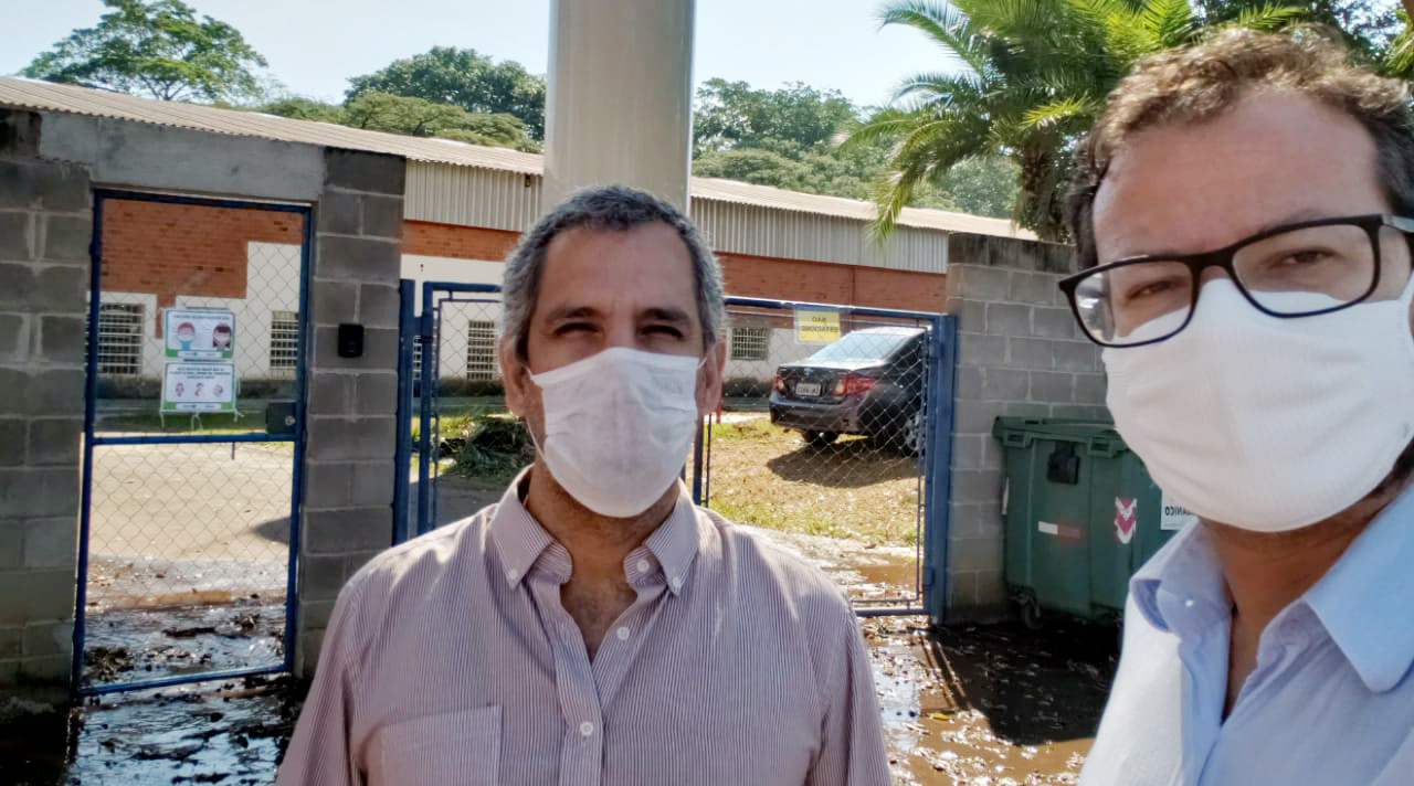 Creche Felipe Macedo de Barros | Sindicato averigua condições sanitárias