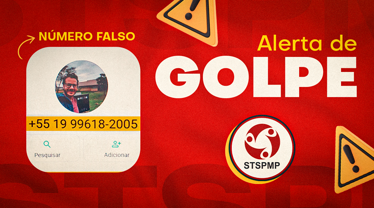 🚨 CUIDADO | Golpistas se passam pelo Dr. Alexandre Mandl, advogado do STSPMP. Não caia em golpes!