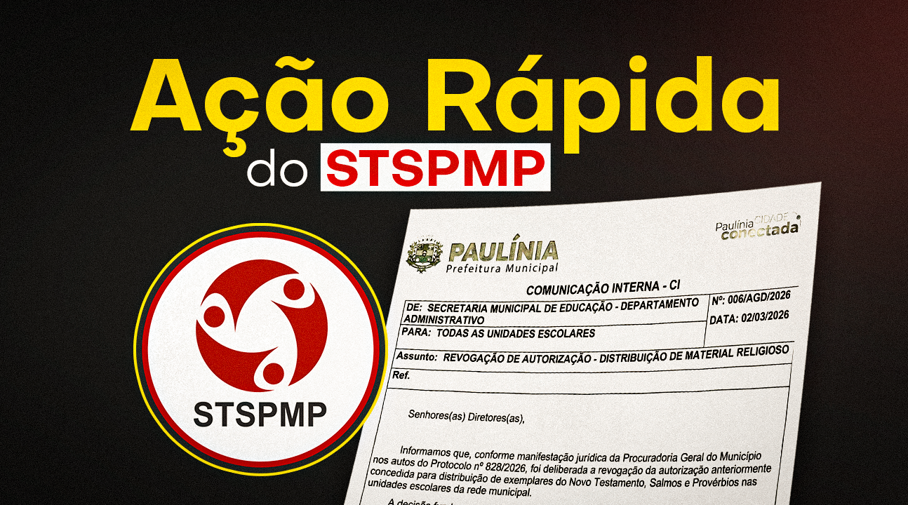 Ação rápida do Sindicato garante preservação do princípio da laicidade nas escolas do município de Paulínia