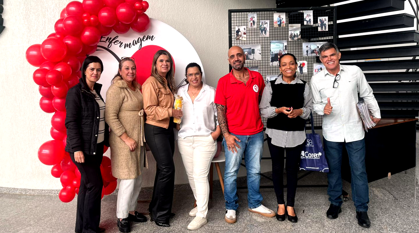 Servidores celebram Dia da Enfermagem e agradecem aos profissionais da saúde pelo excelente trabalho ⚕️