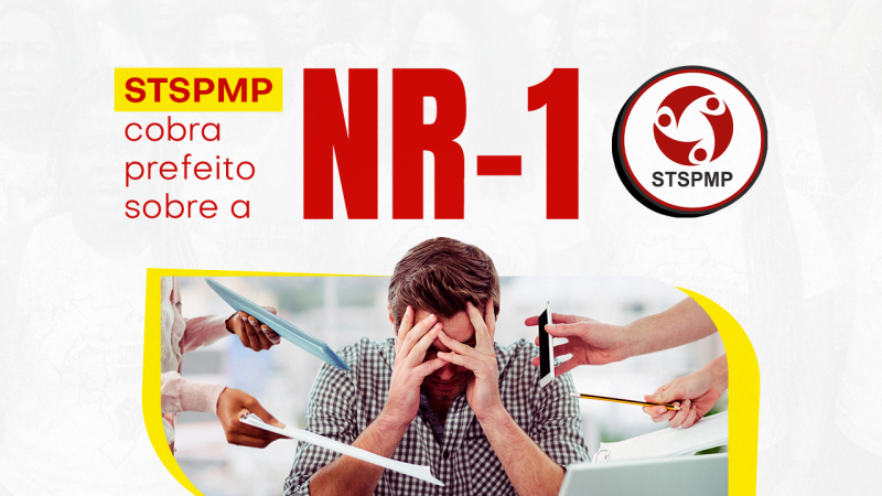 STSPMP cobra prefeito Danilo Barros referente a implantação integral da NR-01 para os Servidores de Paulínia