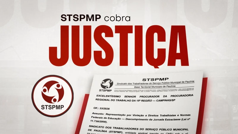 Sindicato denuncia Prefeitura de Paulínia por violação de direitos trabalhistas dos Professores