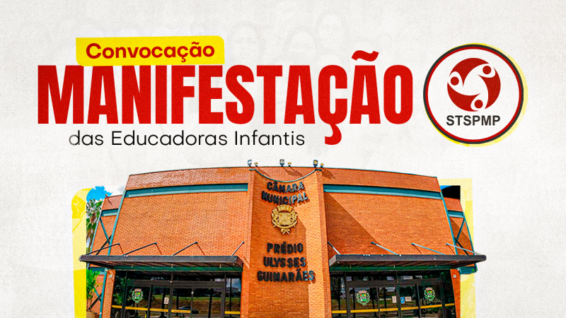 Professoras de Educação Básica deliberam por manifestação na Câmara Municipal, nesta terça, às 17 horas. Não haverá retrocessos no reenquadramento!