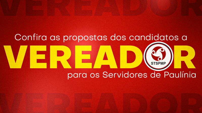 Rodrigo Macelari, Professor Diogo e Luciana Bulgarelli foram os candidatos que enviaram suas propostas voltadas aos Servidores. Confira!