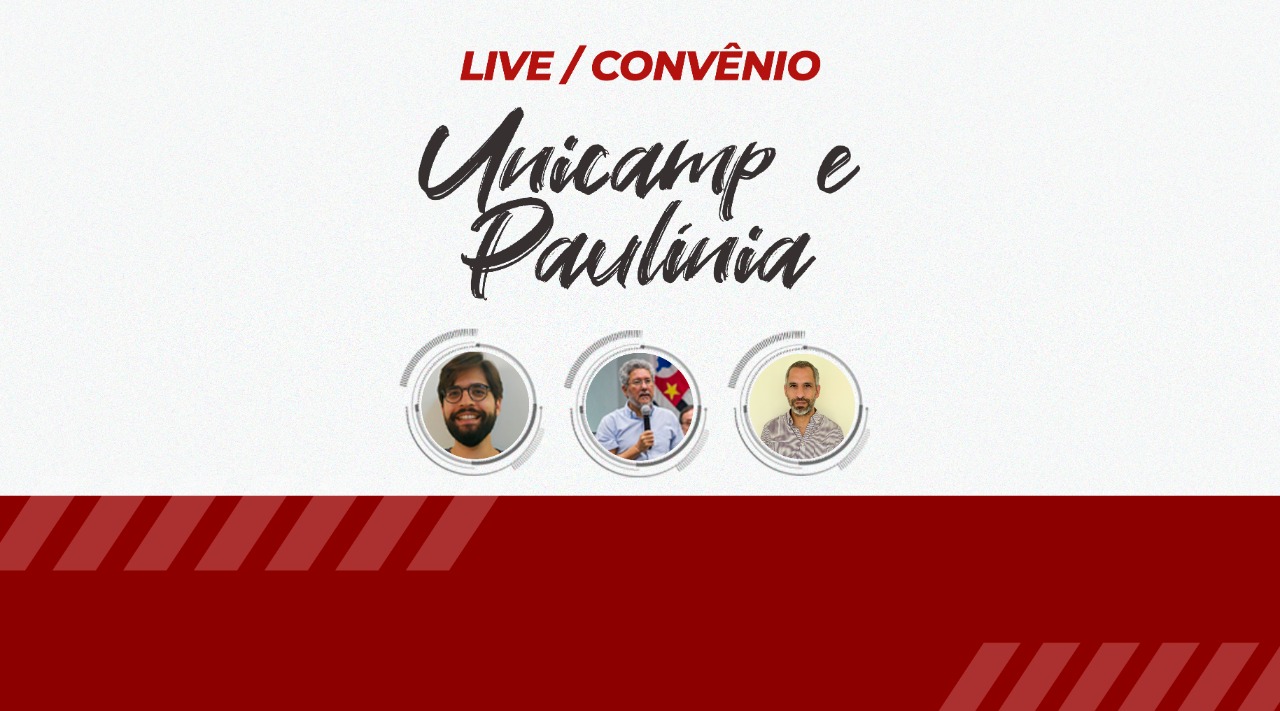 Participe do debate sobre o convênio firmado entre Paulínia e Unicamp neste sábado (29), às 15 horas