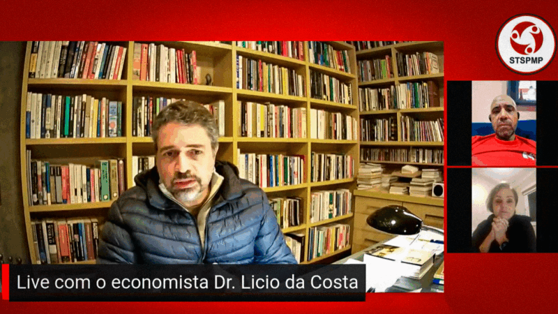 Assista a live com o economista Dr. Lício da Costa com apontamentos sobre o Pauliprev e a Segregação de Massas