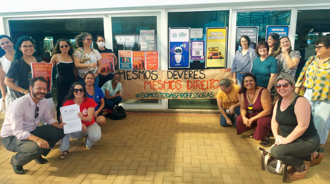 Educação Infantil | Protesto das Educadoras na Prefeitura mostra descontentamento com decisões no pós-ADIN