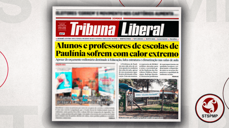 Sindicato solicita posicionamento sobre climatização nos prédios públicos. Promessa do prefeito foi feita em março deste ano!
