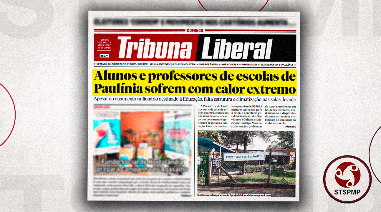 Sindicato solicita posicionamento sobre climatização nos prédios públicos. Promessa do prefeito foi feita em março deste ano!