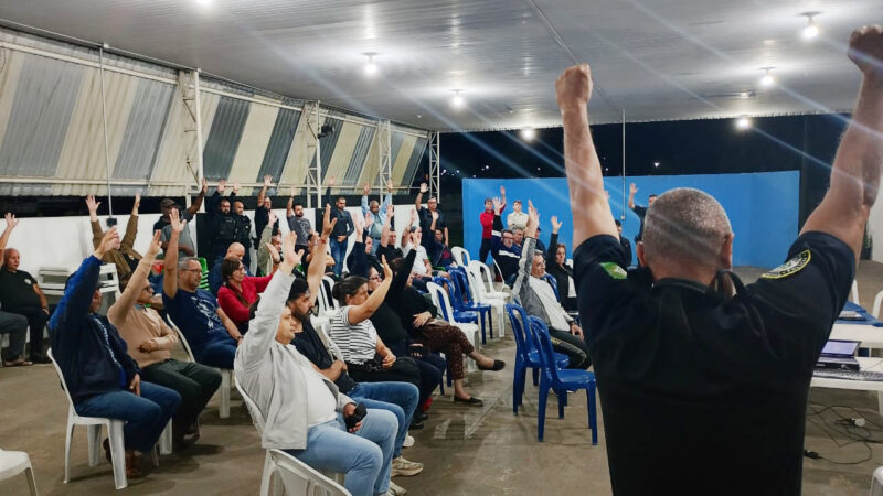 Assembleia da Guarda Municipal evidencia a urgência de diálogo sobre o PCCV e define próximos passos da mobilização