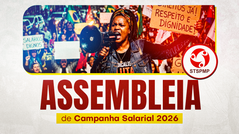Campanha Salarial 2026 | Prefeitura manda projeto de lei de apenas 3,93%. Não vamos aceitar! Todos à assembleia nesta segunda, dia 27, às 18h30