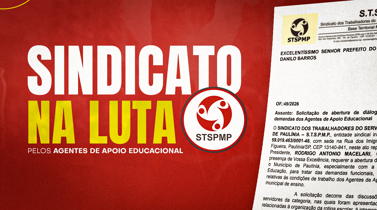 Sindicato cobra fim da sobrecarga dos Agentes de Apoio Educacional em Paulínia e respeito aos limites da função